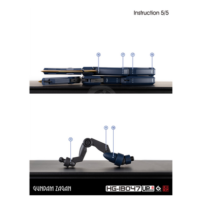 HG Gundam Zagan Waterslide Decals [UV]
