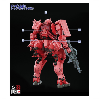 HG "Mobile Suit Gundam GQuuuuuuX" Decals [Multiuse] - Set 2 [Zaku]