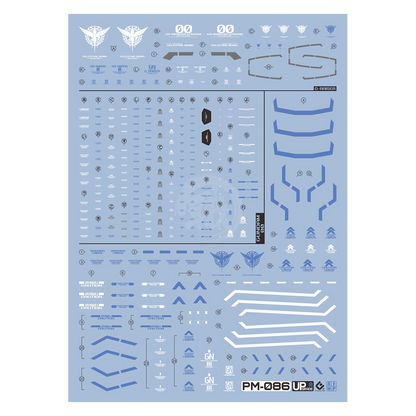 MG 00 Raiser / XN Raiser Waterslide Decals [UV]