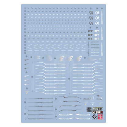 MGEX Strike Freedom Gundam Waterslide Decals [Regular Ver.]