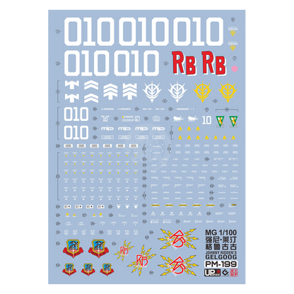 MG Gelgoog [Johnny Ridden Custom] Waterslide Decals