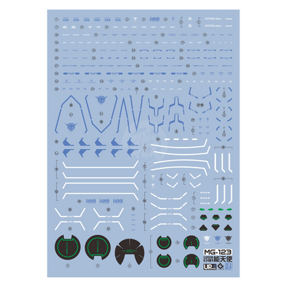 MG Gundam Exia Waterslide Decals [UV]