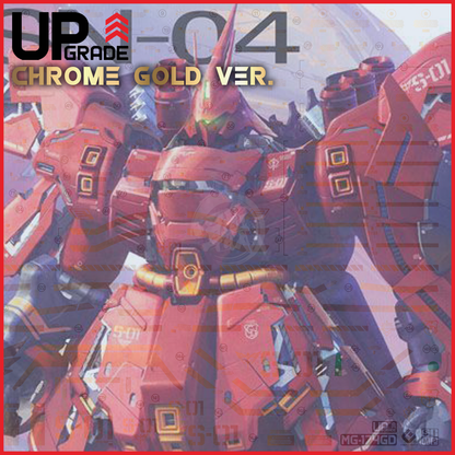 MG Sazabi Ver.Ka Waterslide Decals [Chrome Gold Ver.]