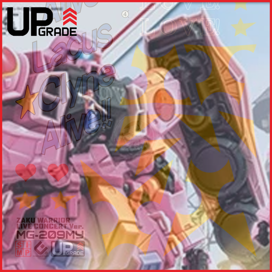MG Zaku Warrior [Live Concert Ver.] Waterslide Decals