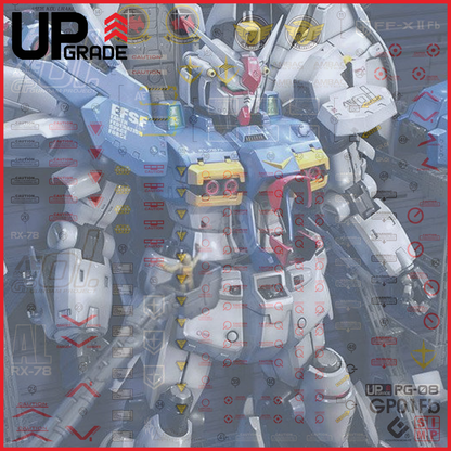 PG RX-78 Gundam GP01/Fb Waterslide Decals [UV]