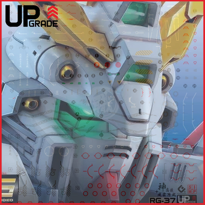 RG God Gundam Waterslide Decals [UV]