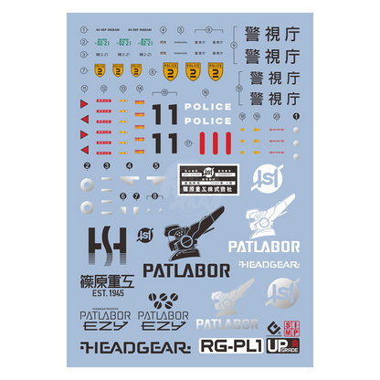 RG AV-98Plus Ingram Plus Waterslide Decals [UV]