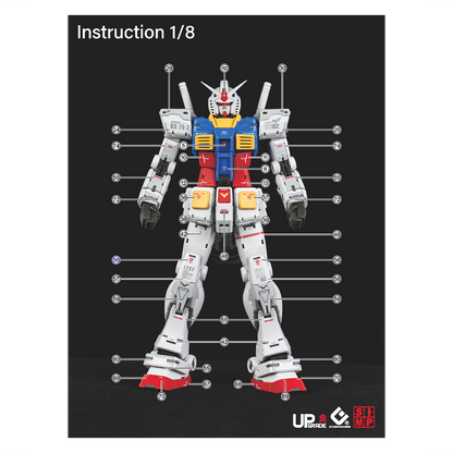 RG RX-78-2 Gundam / RX-78-3 G-3 Gundam [Ver. 2.0] Waterslide Decals [UV]