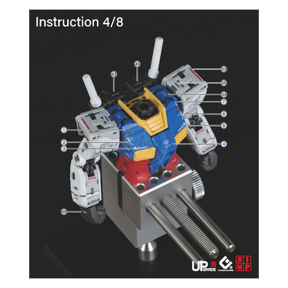RG RX-78-2 Gundam / RX-78-3 G-3 Gundam [Ver. 2.0] Waterslide Decals [UV]