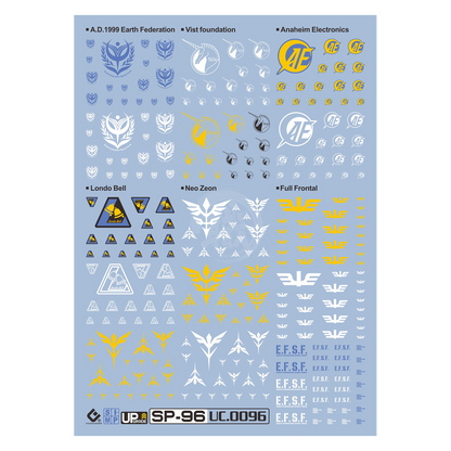 EVO UC-0096 Theme Decals