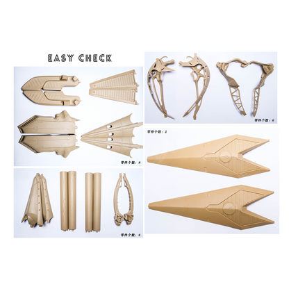 Jagd Mirage Twin Tower Resin Kit [1/100 Scale] [Preorder Q1 2026] - ShokuninGunpla