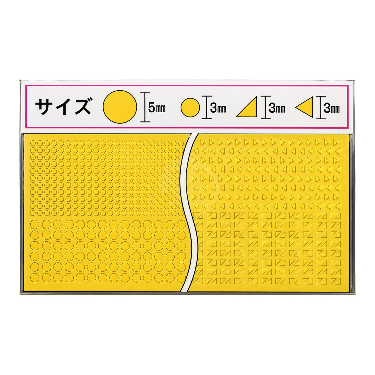 GSI Creos Mr.Masking Sheet GT71 with round and triangle masking shapes for model painting and detailing.