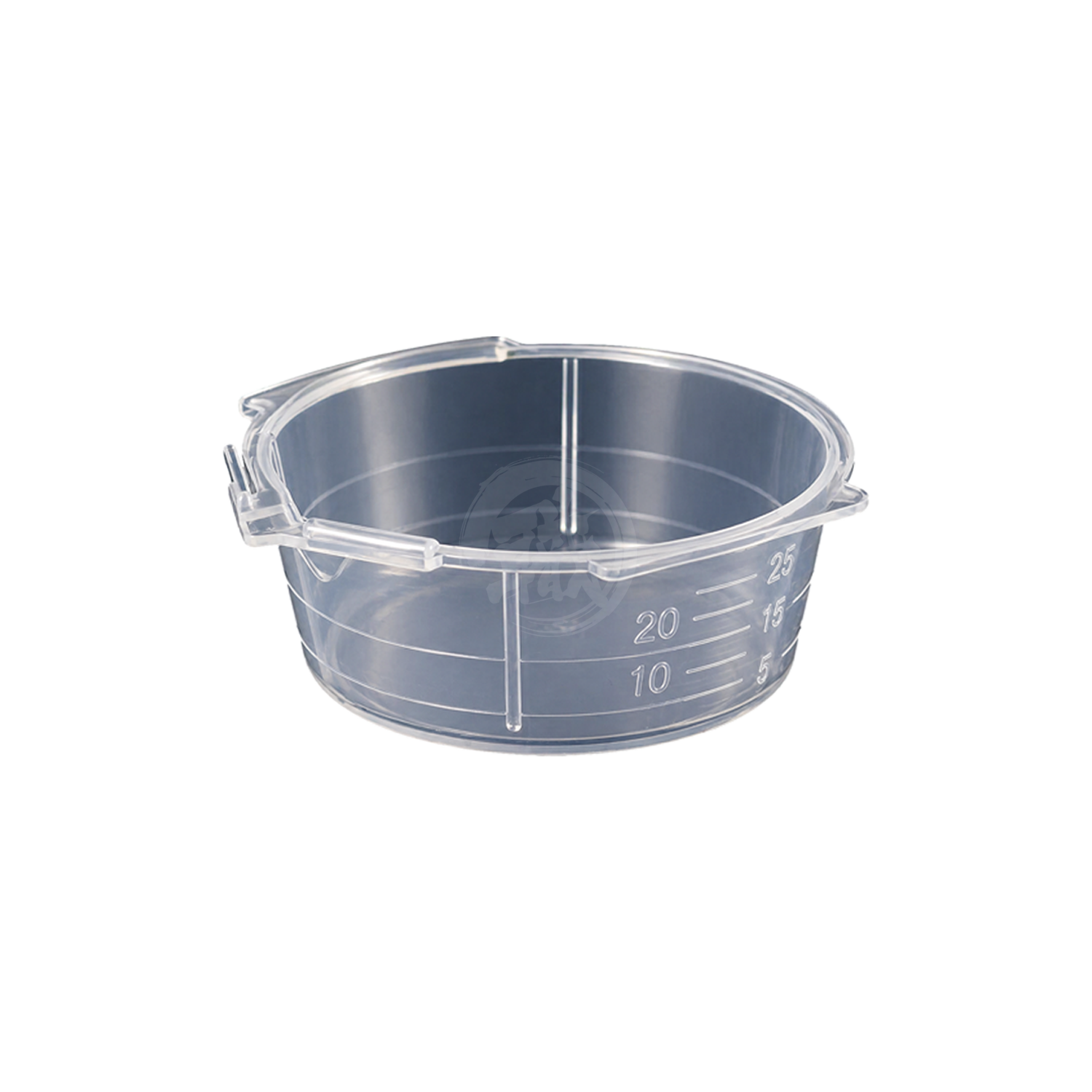 Six GSI Creos Mr. Measuring Cup with pourer for coloring tools, shown with handles and spouts for precise application.