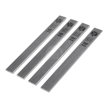 Stainless steel FF sanding board by Godhand Tools, 10mm thickness, Evangelion Seele Monolith version, limited edition model.