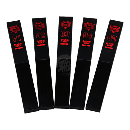 A 15mm acrylic backing board from Godhand Tools featuring Evangelion Seele Monolith Ver. limited edition for model sanding.