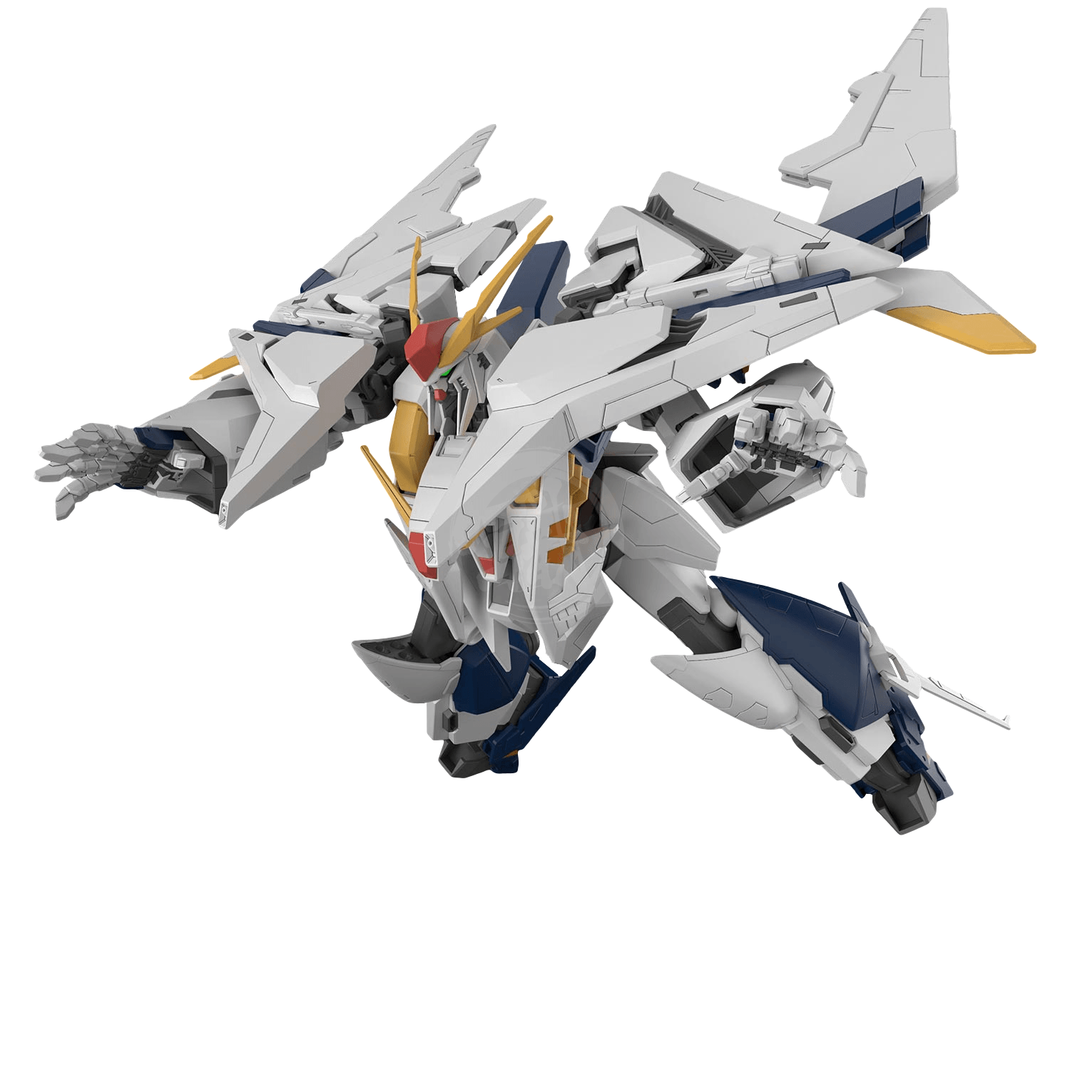 Bandai HG Xi Gundam model kit from Mobile Suit Gundam Hathaway, displayed in a detailed plastic model with vibrant colors.