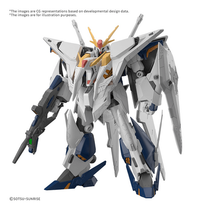 Bandai HG Xi Gundam model kit from Mobile Suit Gundam Hathaway, detailed plastic model with vibrant colors and intricate parts.
