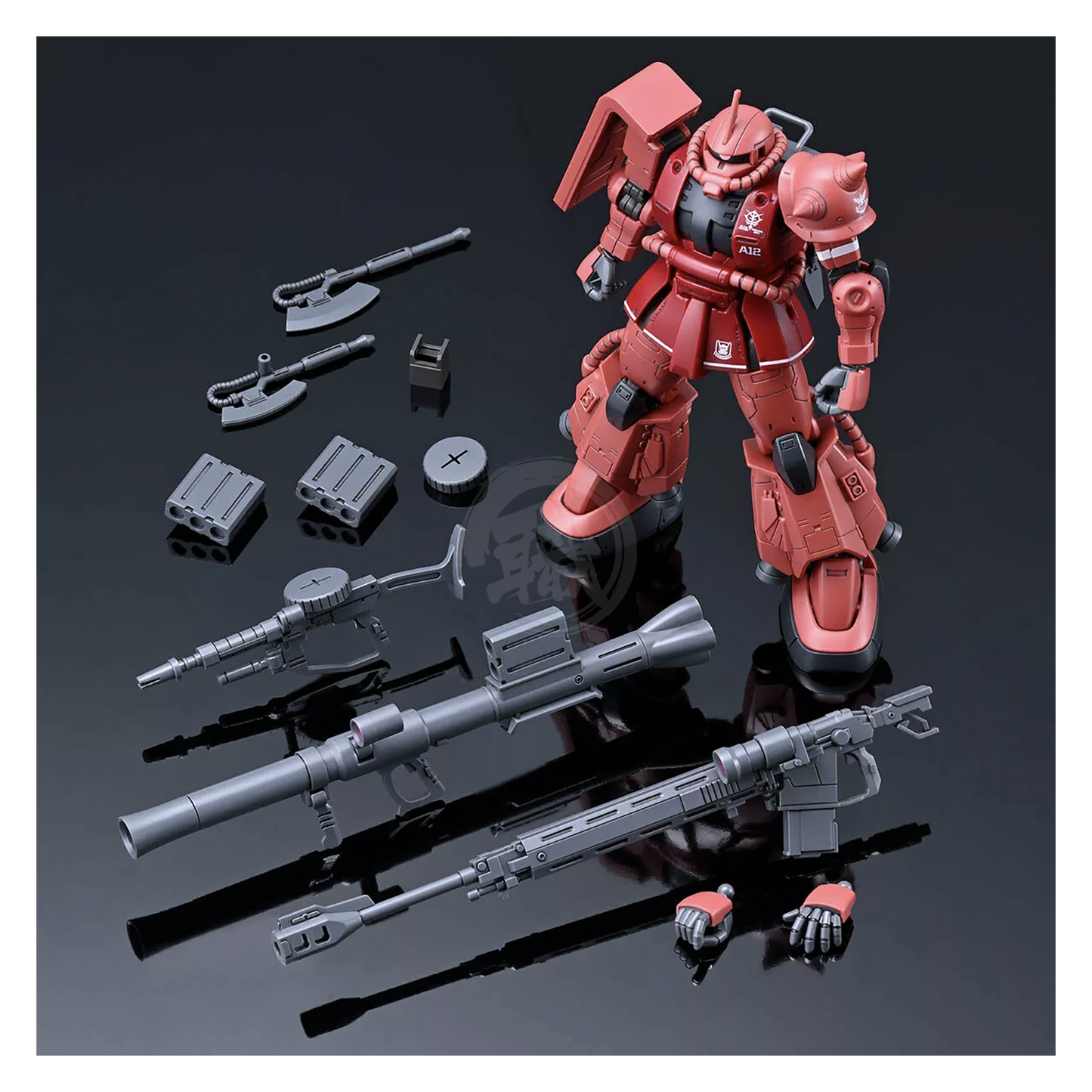 HG Zaku II High Mobility Type [Char Aznable Custom] [Cucuruz Doan's Island Ver.] - ShokuninGunpla
