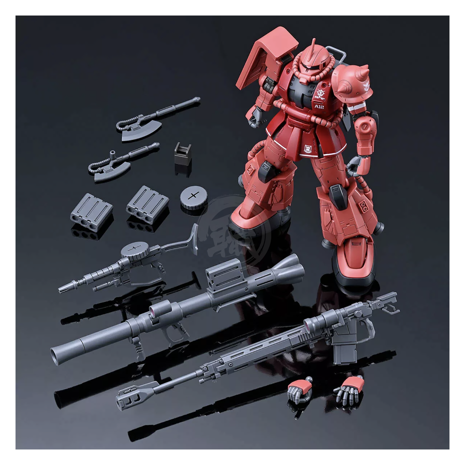 HG Zaku II High Mobility Type [Char Aznable Custom] [Cucuruz Doan's Island Ver.] - ShokuninGunpla