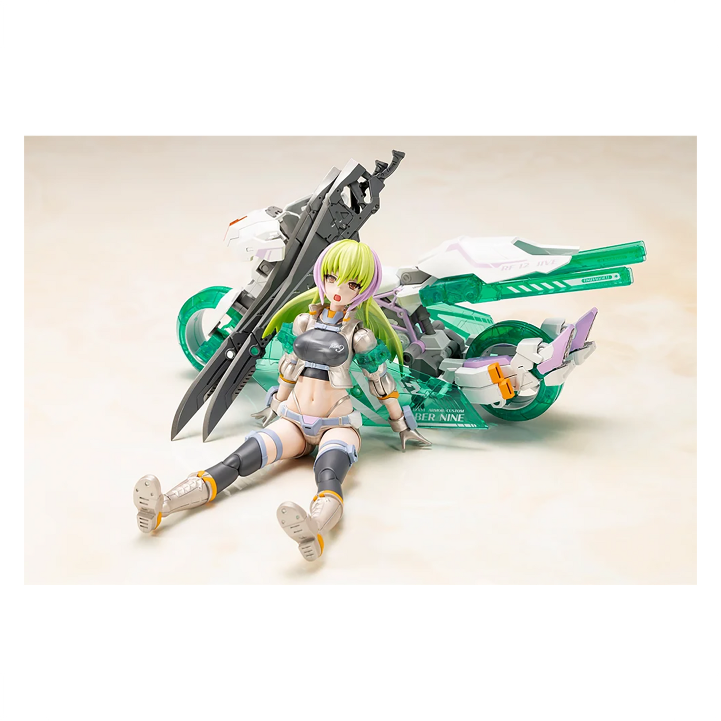 Frame Arms Girl Wilber Nine [Beryl Armor Custom]
