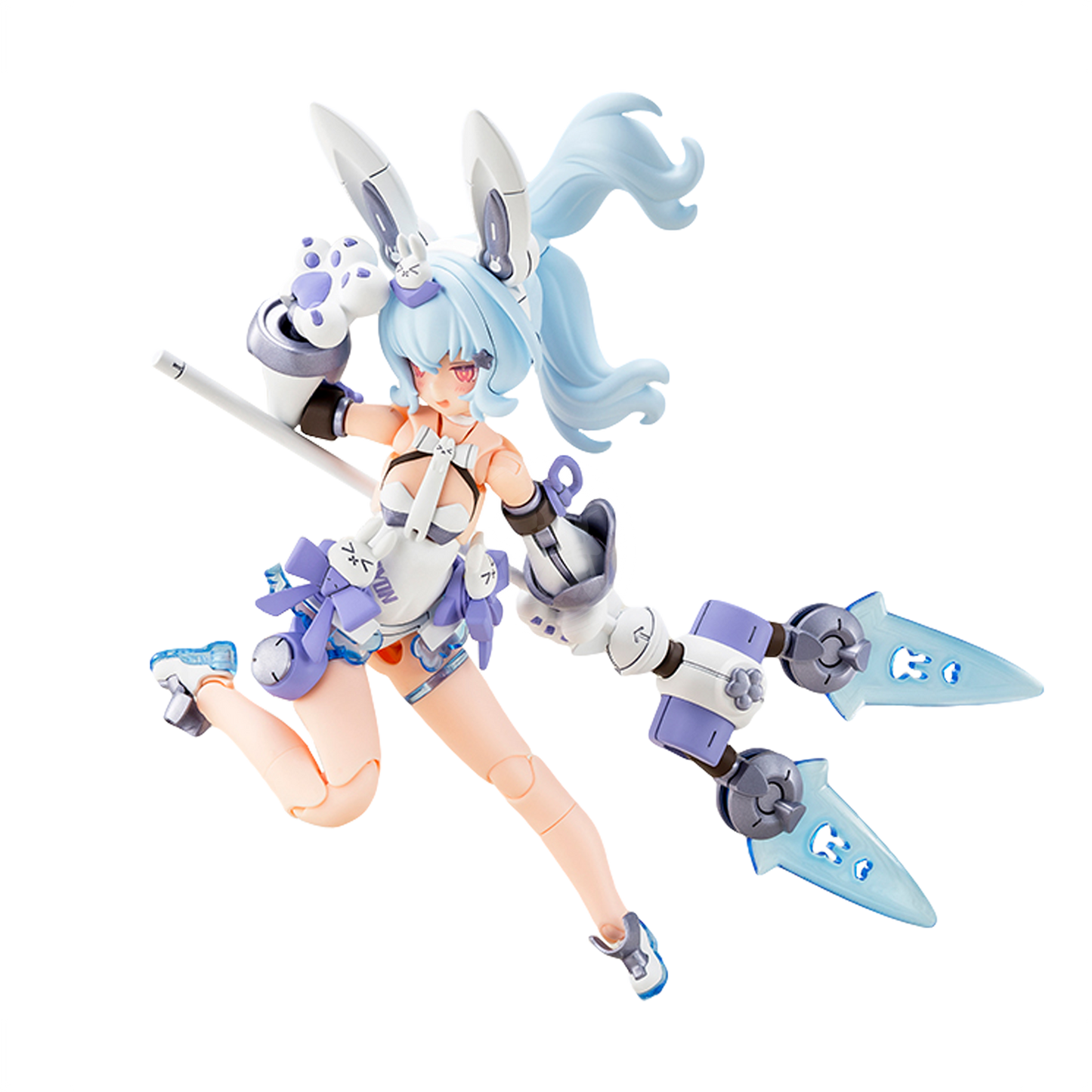 Kotobukiya Puni Mofu Yuki Tu model kit featuring a cute, soft plush design with detailed craftsmanship and vibrant colors.