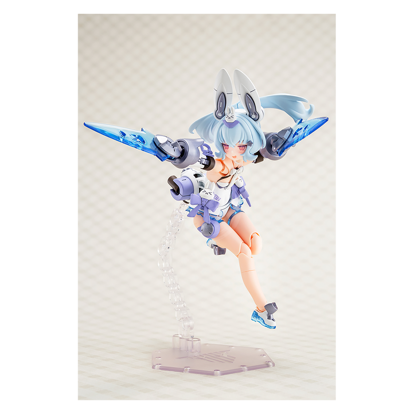 Kotobukiya Puni Mofu Yuki Tu model kit featuring detailed plastic parts and colorful design for display or assembly.