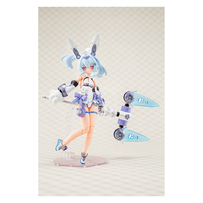 Kotobukiya Puni Mofu Yuki Tu model kit featuring a cute, plush-like character with detailed design and vibrant colors.