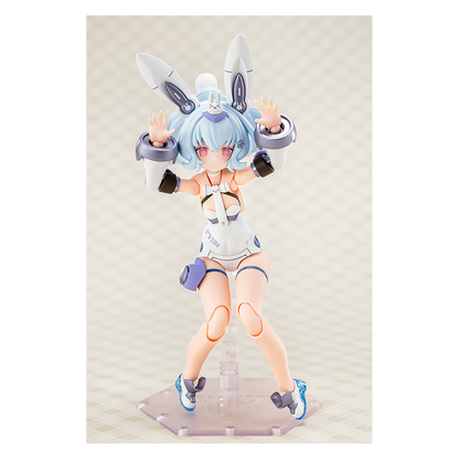 Kotobukiya Puni Mofu Yuki Tu model kit featuring soft, plush-like design with detailed construction and vibrant colors.