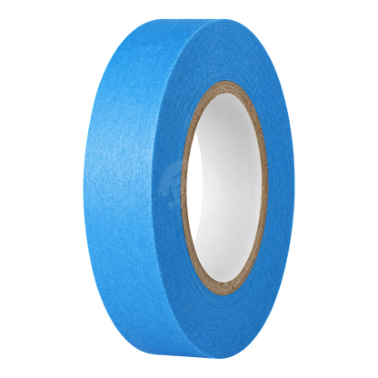 GSI Creos Mr. Masking Tape Low Adhesion 10mm for coloring tools, featuring a roll of low-adhesion masking tape on a white background.