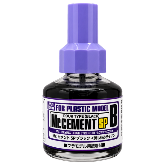 GSI Creos Mr.Cement SPB model cement applicator tool for precision assembly and detailing in Gunpla building.