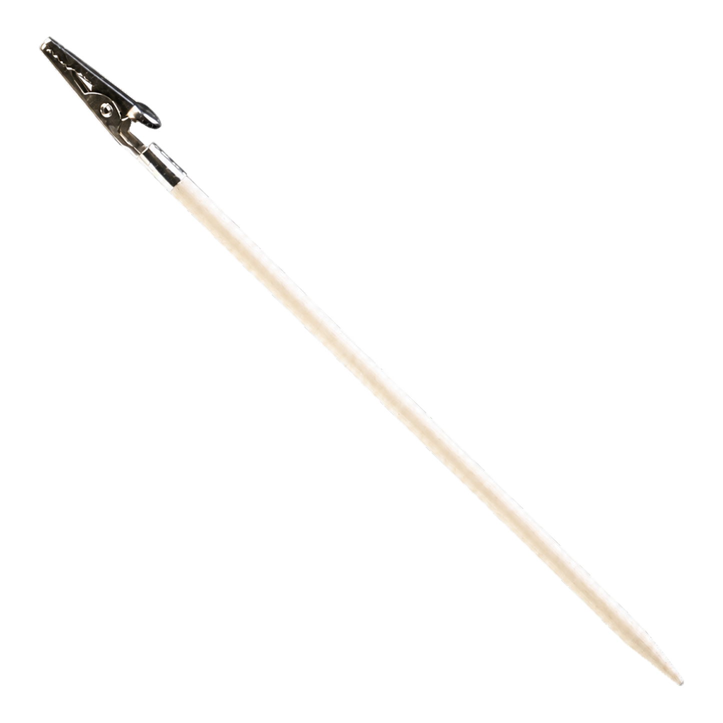 Wide Mr. Almighty Clips by GSI Creos for coloring tools, shown holding colorful modeling and hobby paints.