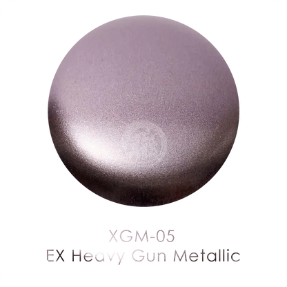 Gundam Marker EX Heavy Gun Metallic by GSI Creos, a metallic coloring tool for Gundam and model customization.