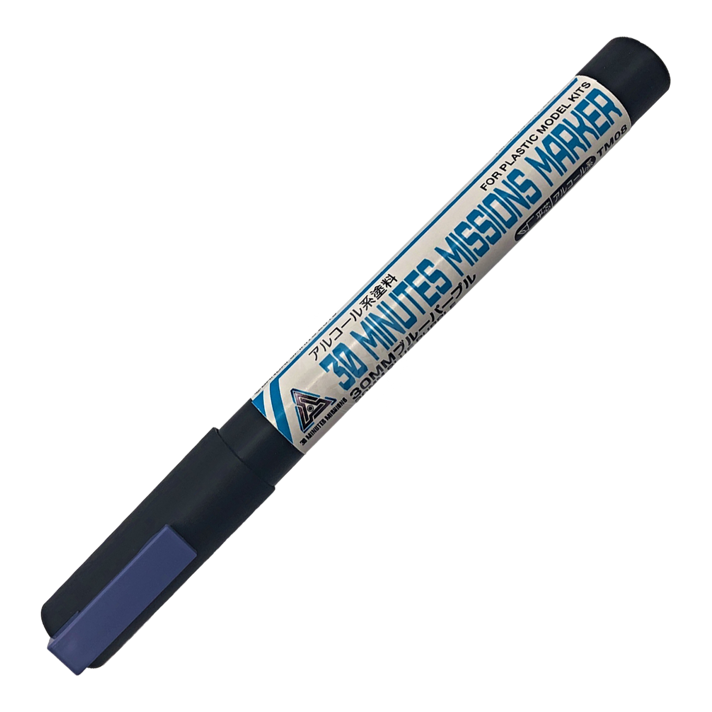 Set of GSI Creos TMS02 30 Minutes Missions Marker Basic Set coloring tools with various markers on a white background.
