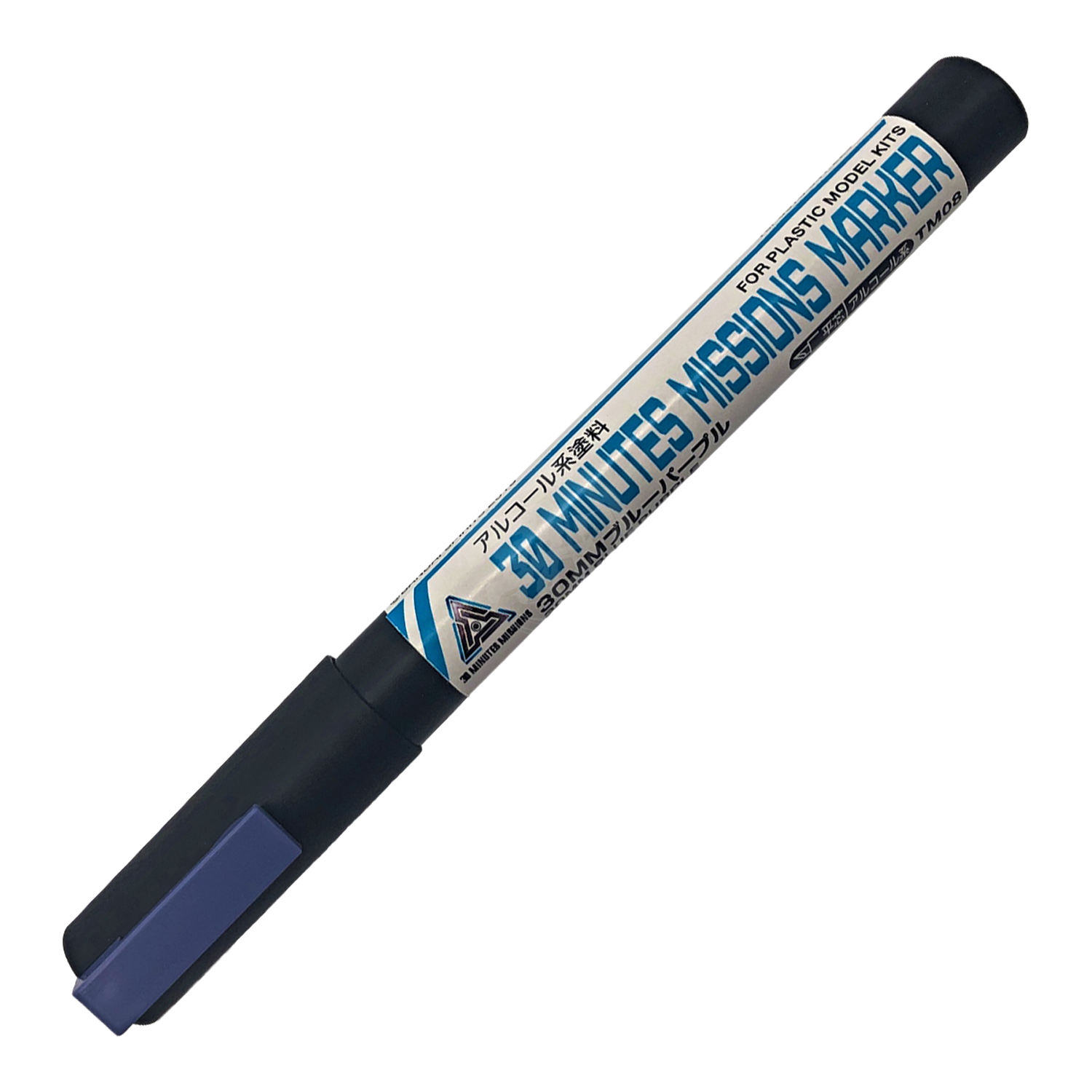 Set of GSI Creos TMS02 30 Minutes Missions Marker Basic Set coloring tools with various markers on a white background.