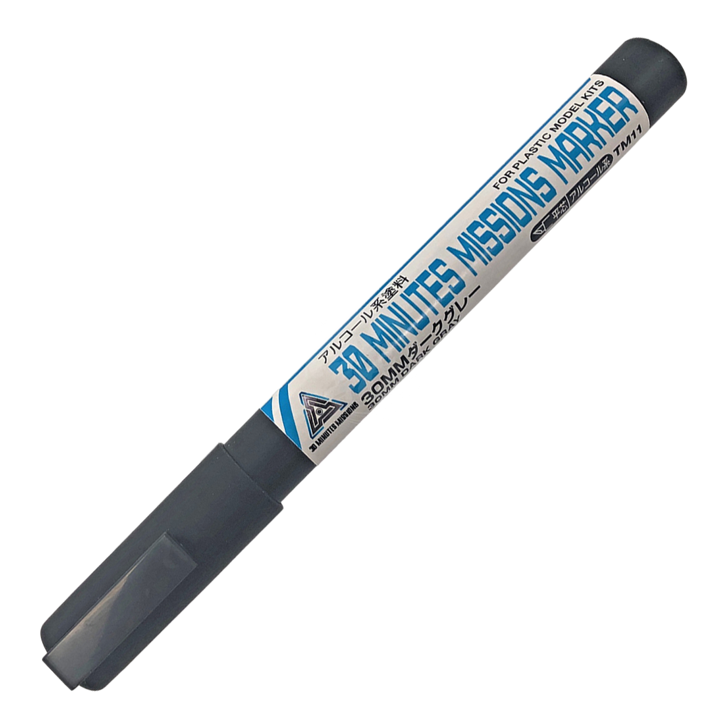 GSI Creos 30 Minutes Missions Marker Basic Set with colorful coloring tools for model and figure customization.