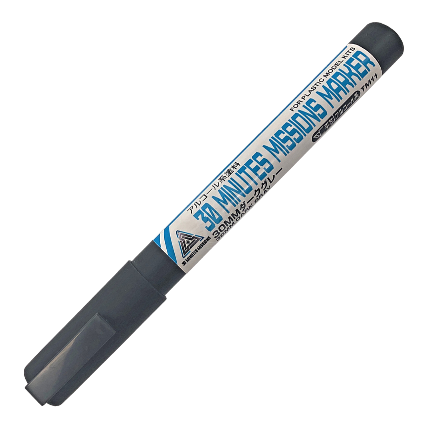 GSI Creos 30 Minutes Missions Marker Basic Set with colorful coloring tools for model and figure customization.