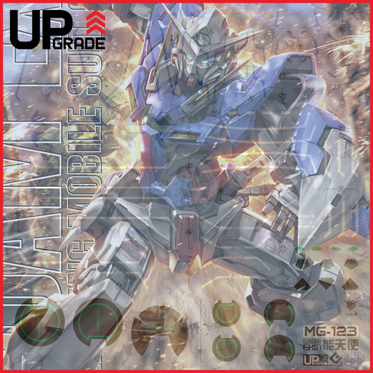 MG Gundam Exia Waterslide Decals [UV] - ShokuninGunpla