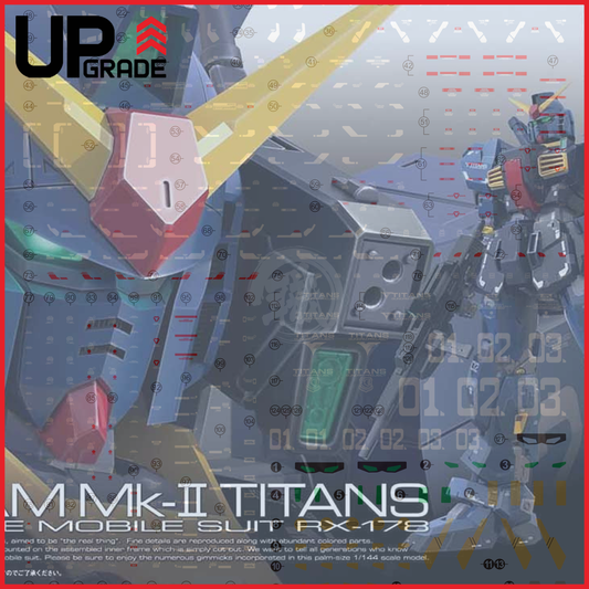 RG Gundam Mk-II [Titans] Waterslide Decals [UV]