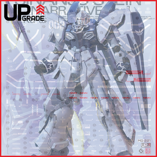 MG Sinanju Stein [Narrative Ver.] Ver.Ka Waterslide Decals [UV] - ShokuninGunpla