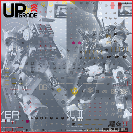 RG Zaku Minelayer/Black Tri-Stars Waterslide Decals [UV] - ShokuninGunpla