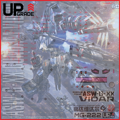 MG Gundam Vidar Waterslide Decals [UV] - ShokuninGunpla