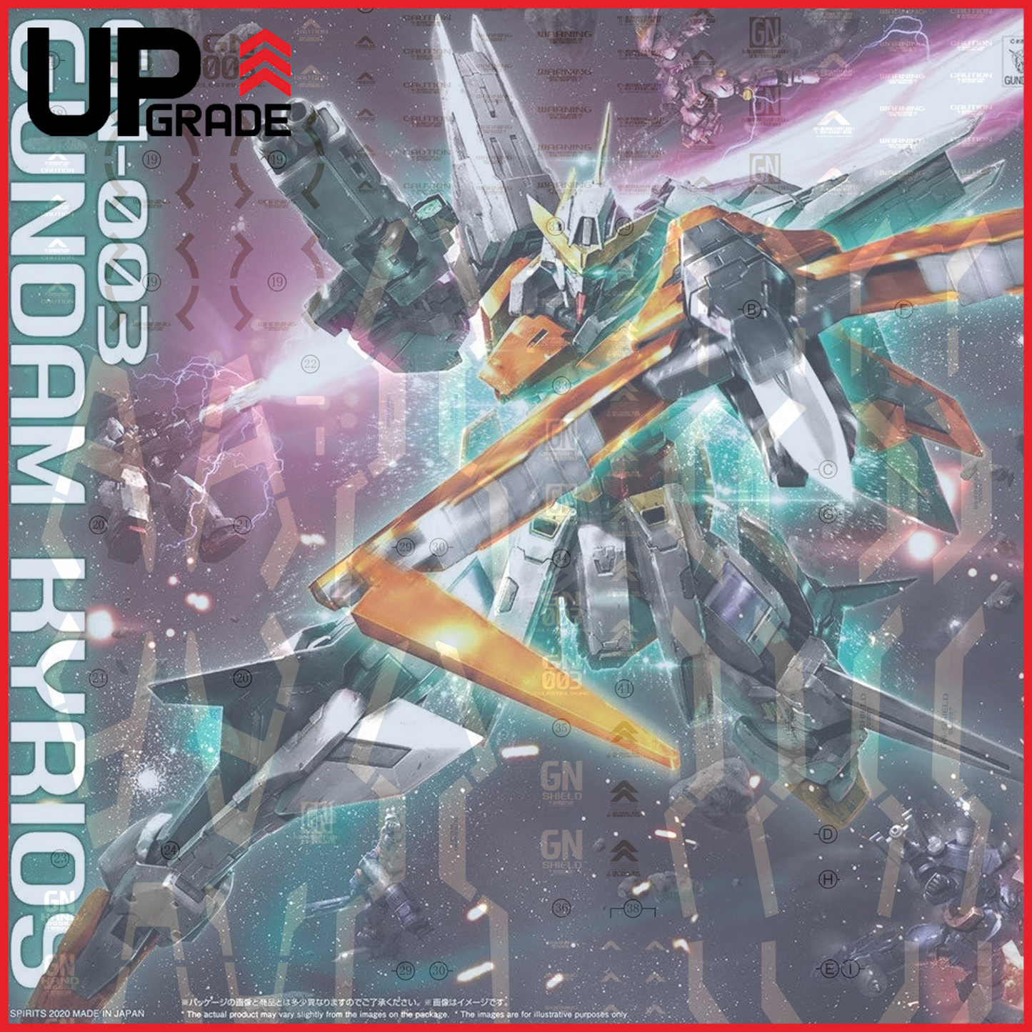 MG Gundam Kyrios Waterslide Decals [UV]