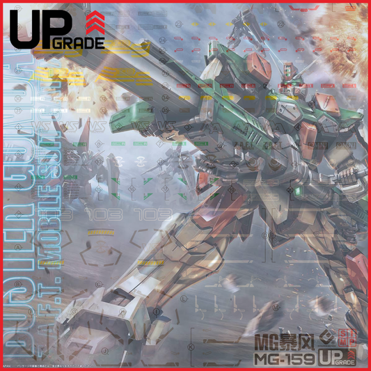 MG Buster Gundam Waterslide Decals [UV] - ShokuninGunpla