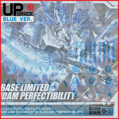 MG Unicorn Perfectibility Waterslide Decals [Blue Ver.] - ShokuninGunpla