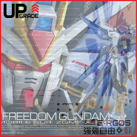 RG Strike Freedom Gundam Waterslide Decals [UV] - ShokuninGunpla