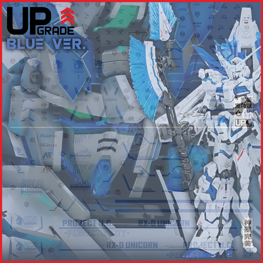RG Unicorn Gundam Perfectibility Waterslide Decals [Blue Ver.] - ShokuninGunpla