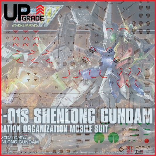 HG Shenlong Gundam Waterslide Decals [UV] - ShokuninGunpla