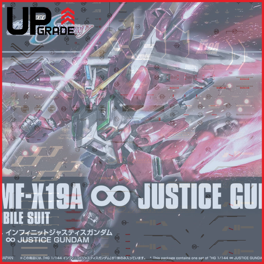 HG Infinite Justice Gundam Waterslide Decals