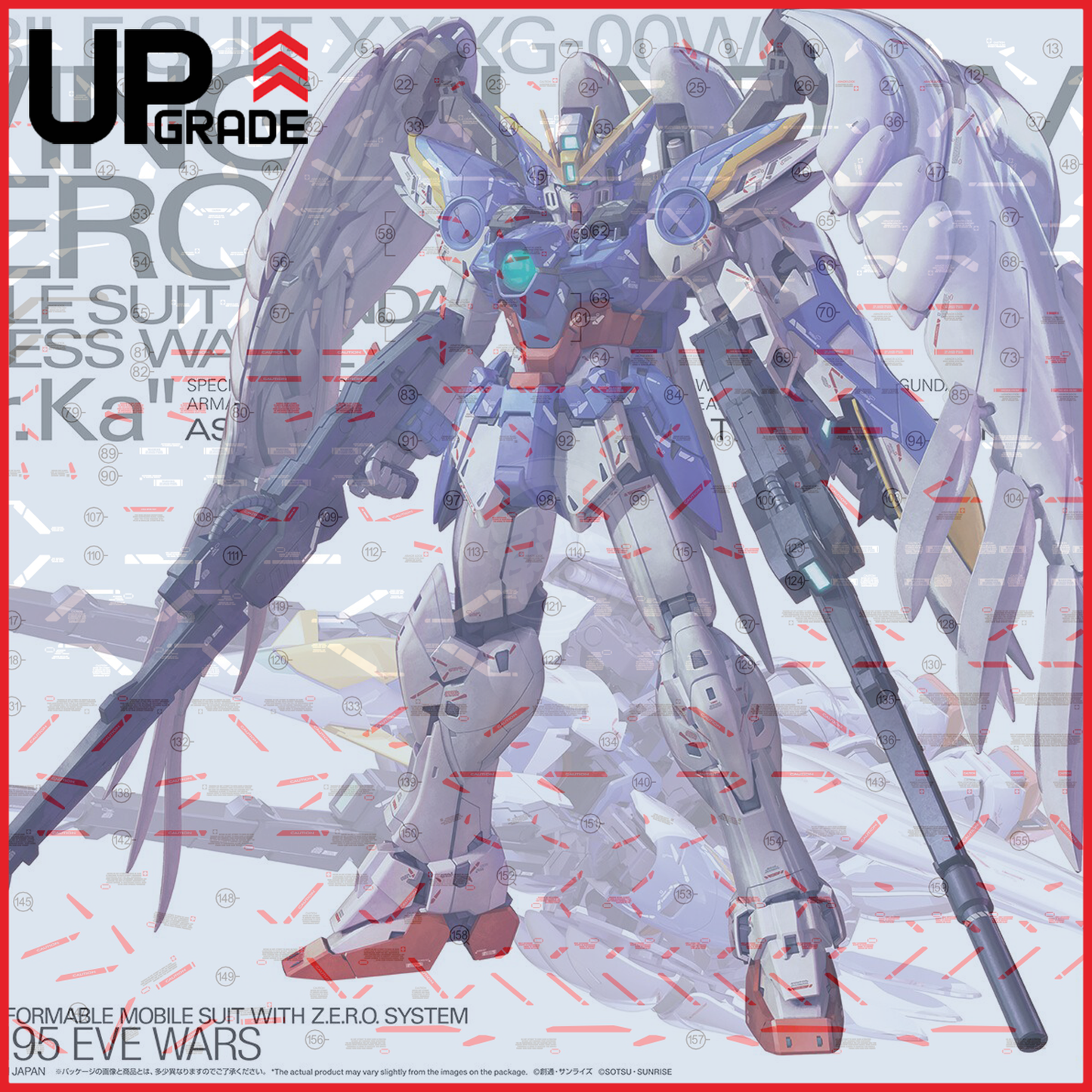 MG Wing Gundam Zero EW Ver.Ka Waterslide Decals