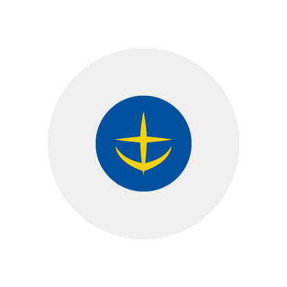 Blue MS Paint by GSI Creos, featuring a smooth, even application with a vibrant, consistent color suitable for model detailing.
